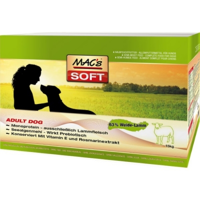 Obrázek pro SOFT MACs Dog JEHNĚ 15kg - 3x5kg